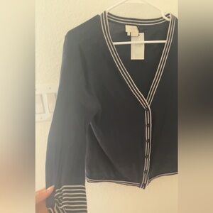 NWT Kate Spade New York Silk Cardigan